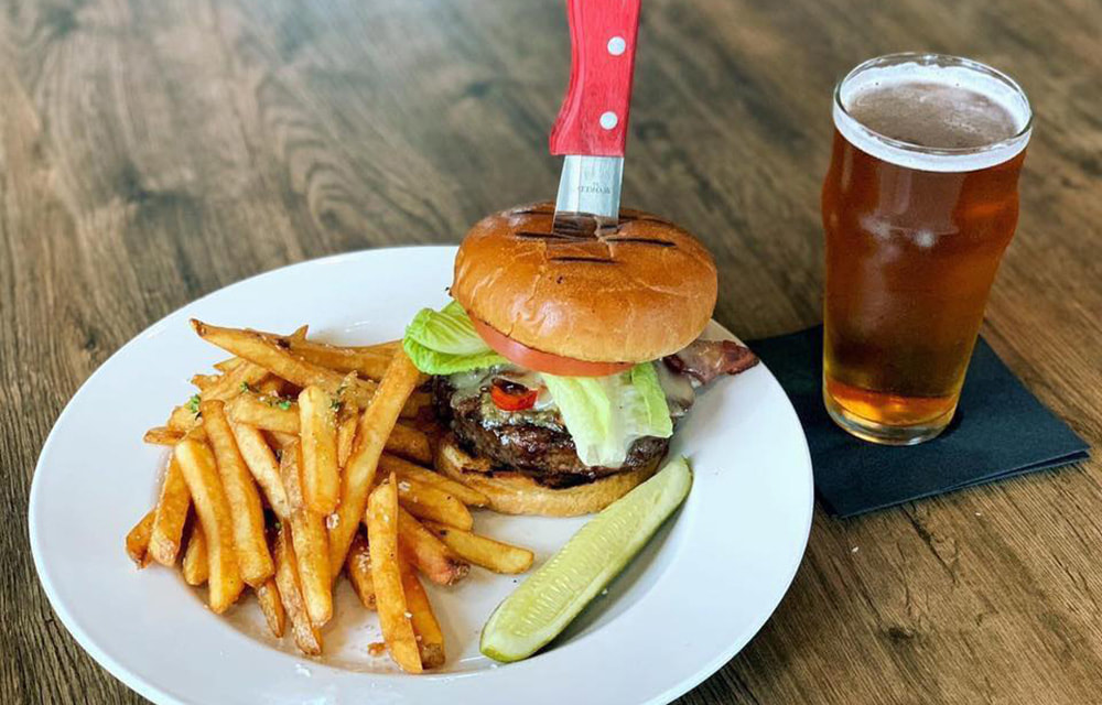 Burger, Fries and Beer specials