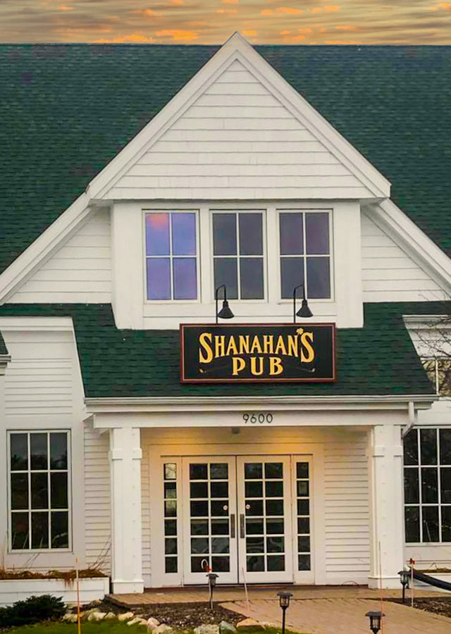 Shanahan's Pub located just north of Charlevoix